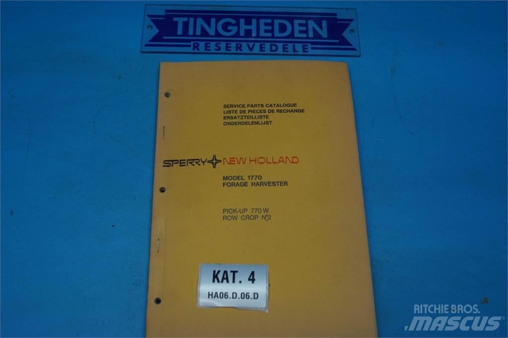 New Holland 1770 Diger tarim makinalari