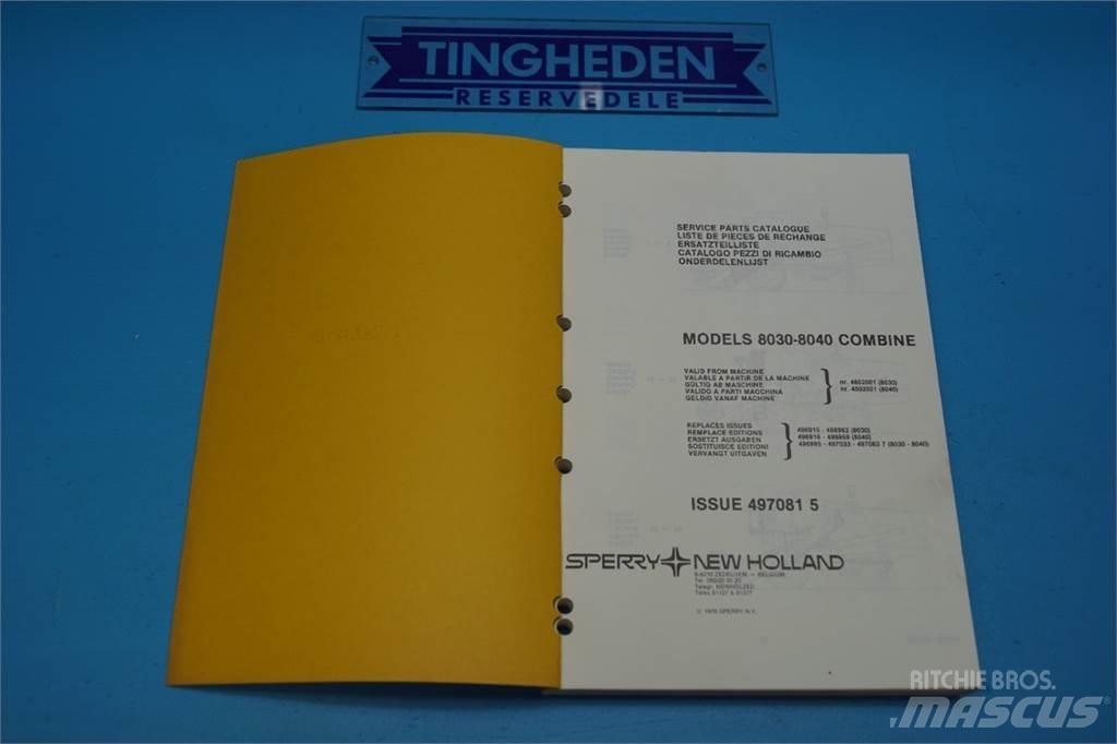 New Holland 8040 Diger tarim makinalari