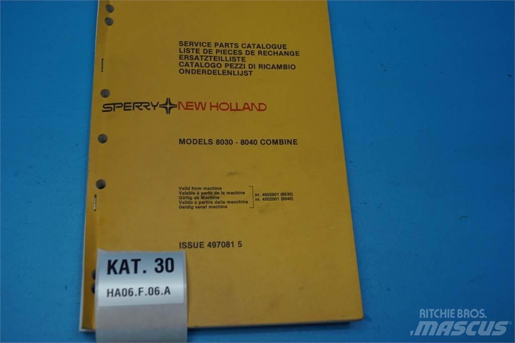 New Holland 8040 Diger tarim makinalari