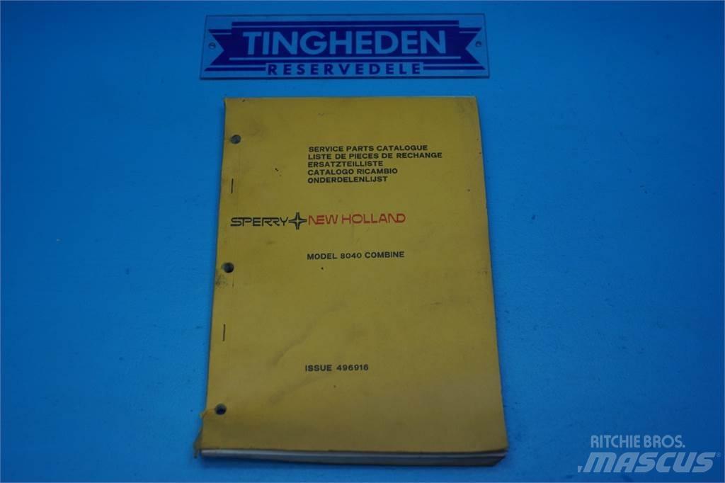 New Holland 8040 Diger tarim makinalari