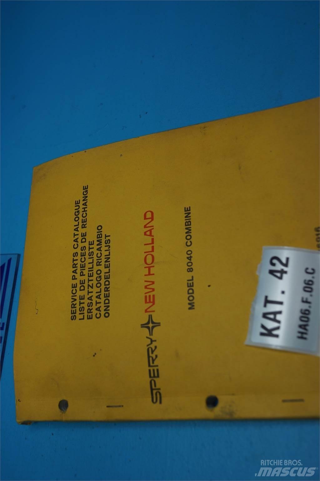 New Holland 8040 Diger tarim makinalari