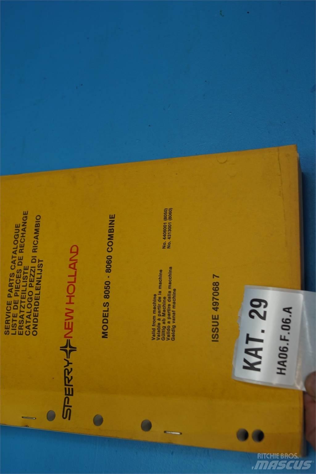 New Holland 8050 Diger tarim makinalari