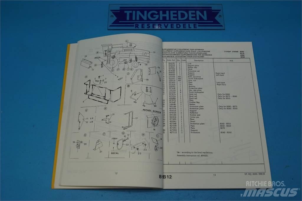 New Holland 8060 Diger tarim makinalari