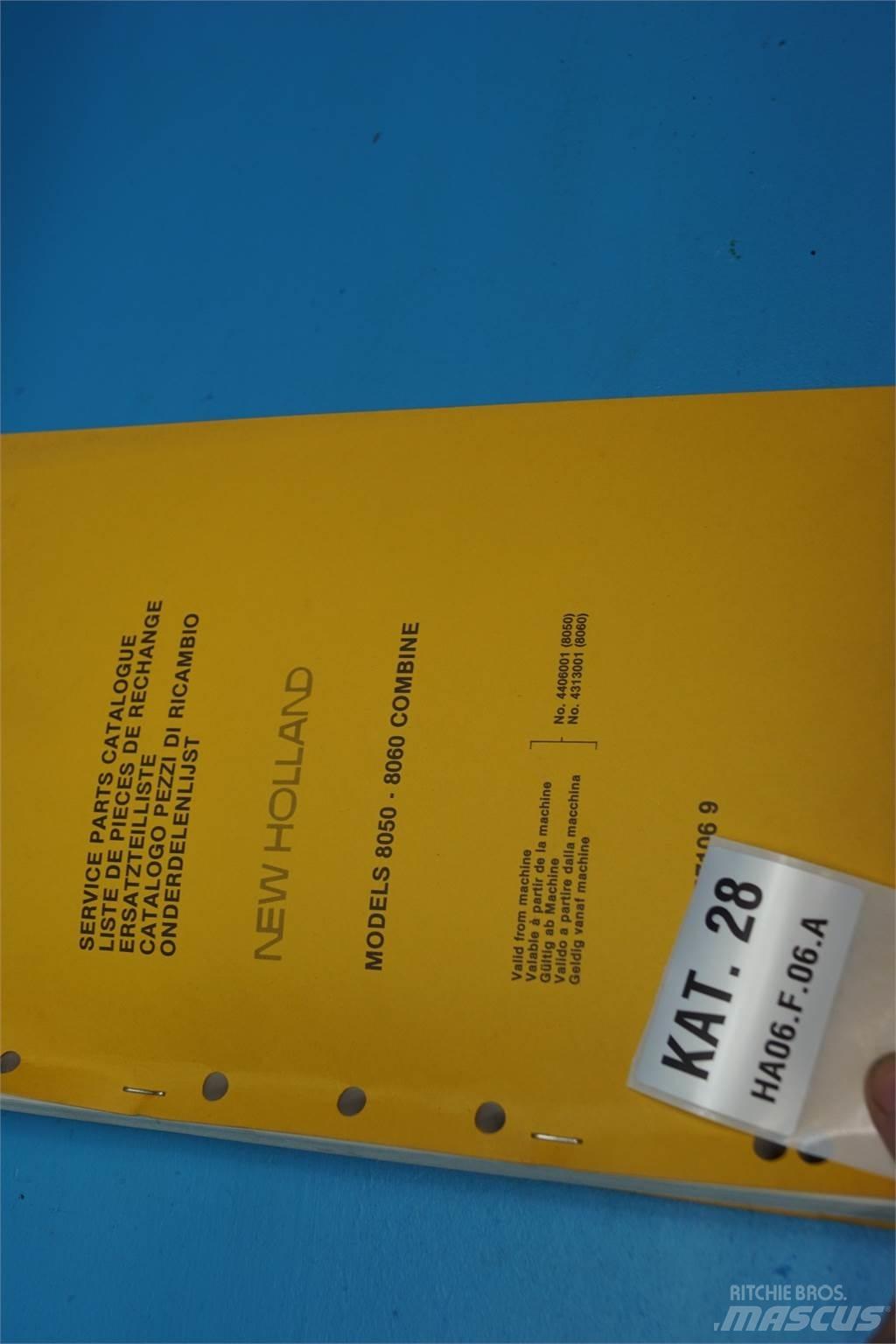 New Holland 8060 Diger tarim makinalari
