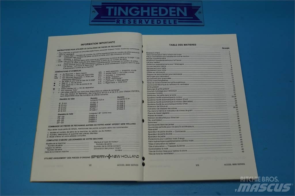 New Holland 8080 Diger tarim makinalari