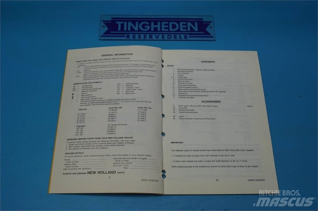 New Holland 8080 Diger tarim makinalari