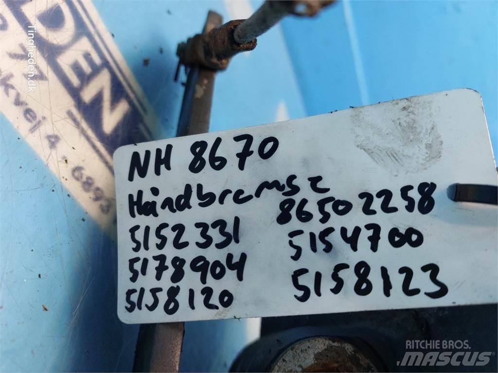 New Holland 8670 Diger traktör aksesuarlari