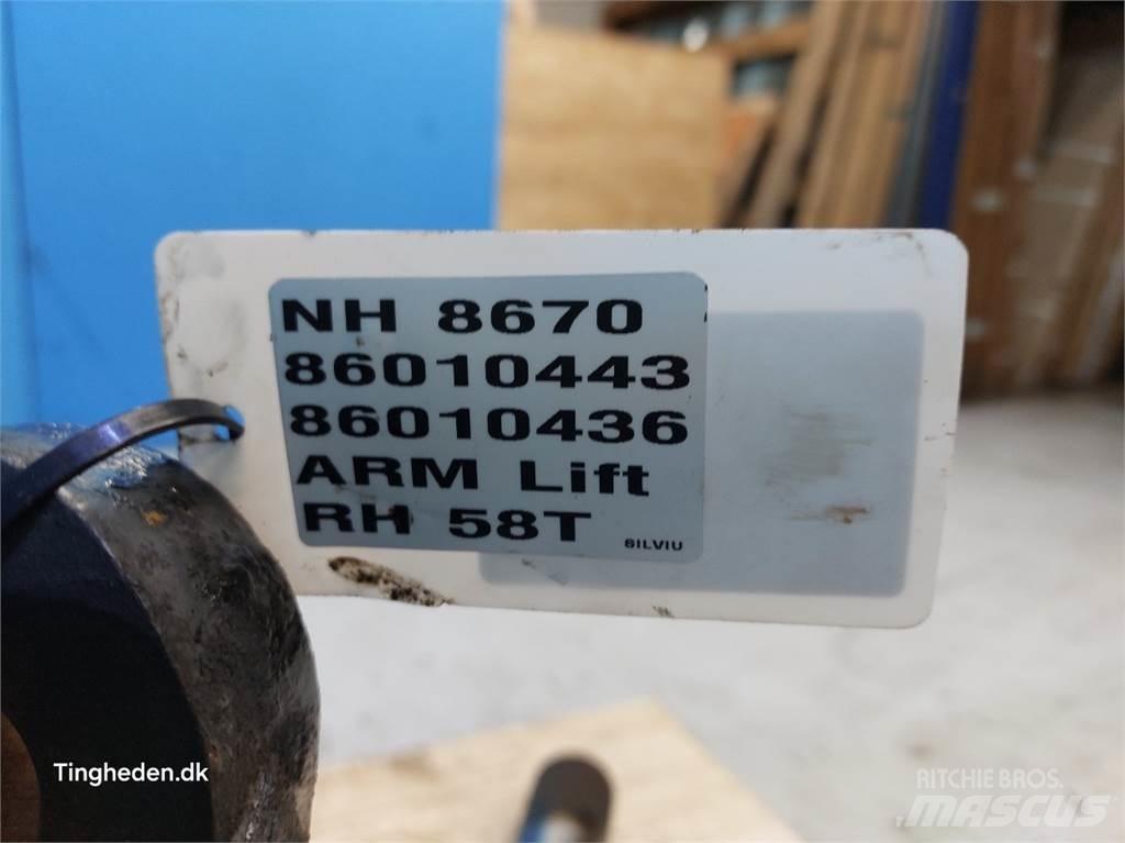 New Holland 8670 Diger traktör aksesuarlari