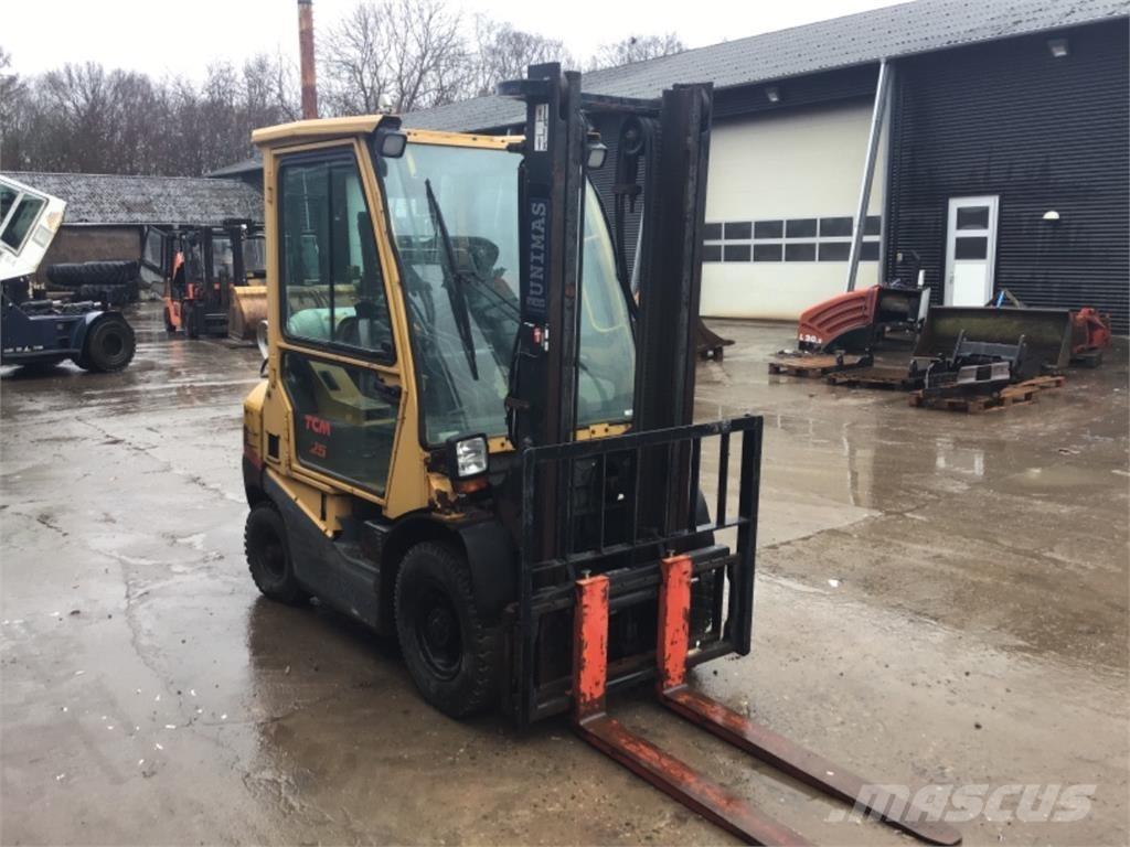 TCM FG25 LPG'li forkliftler
