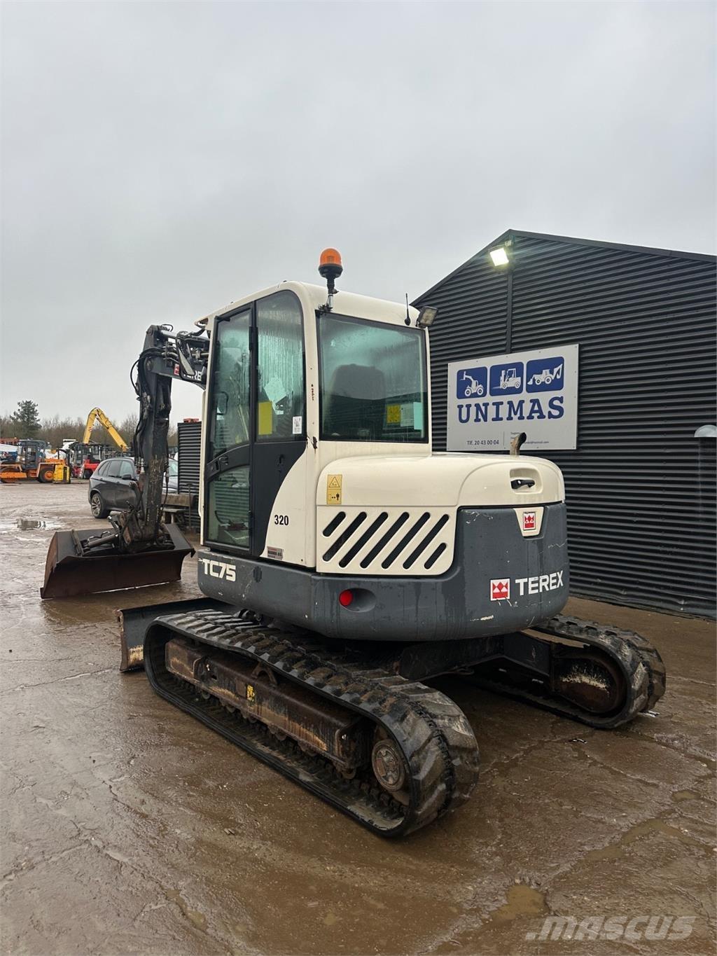 Terex TC75 Paletli ekskavatörler