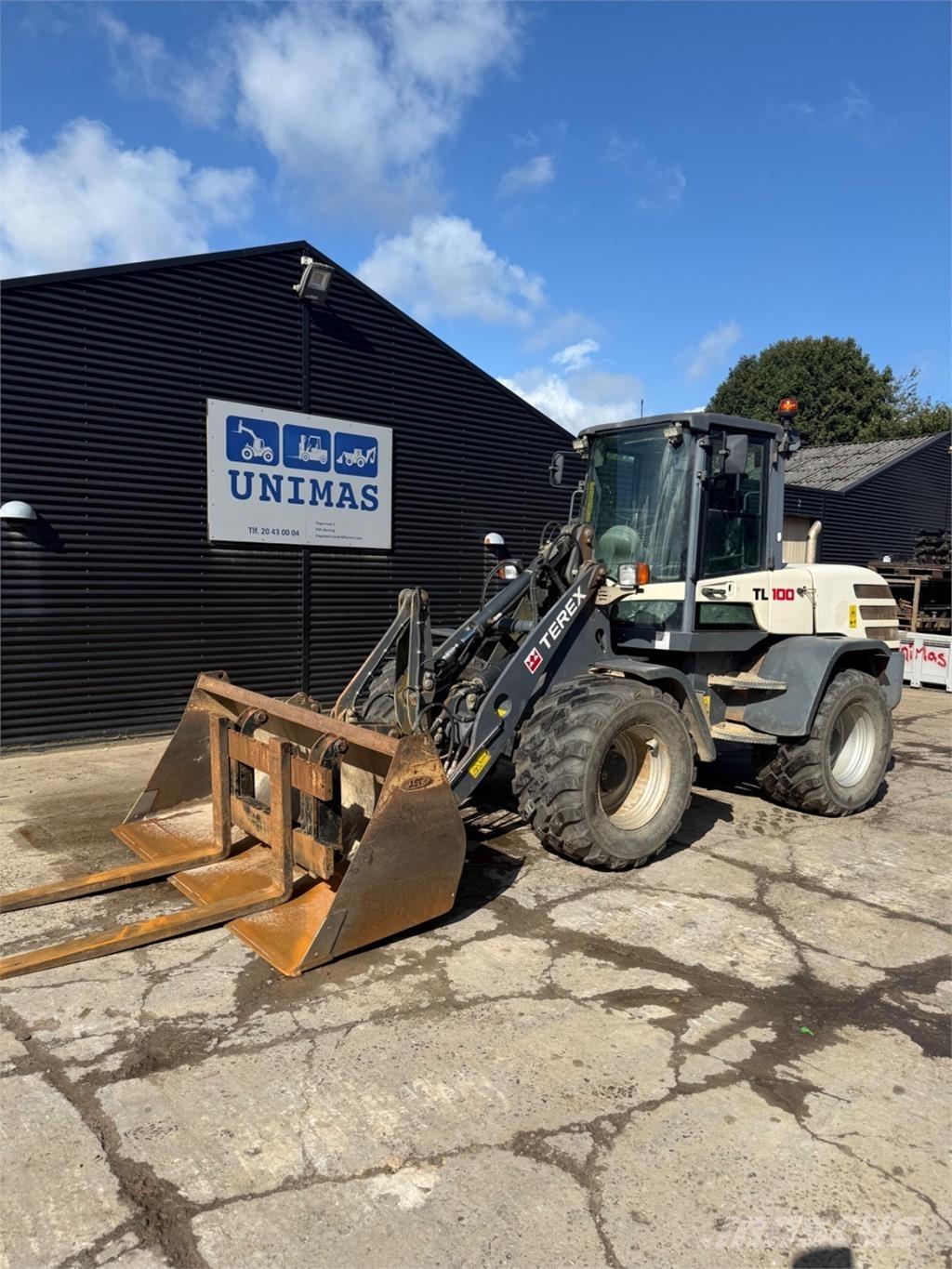 Terex TL100 Tekerlekli yükleyiciler
