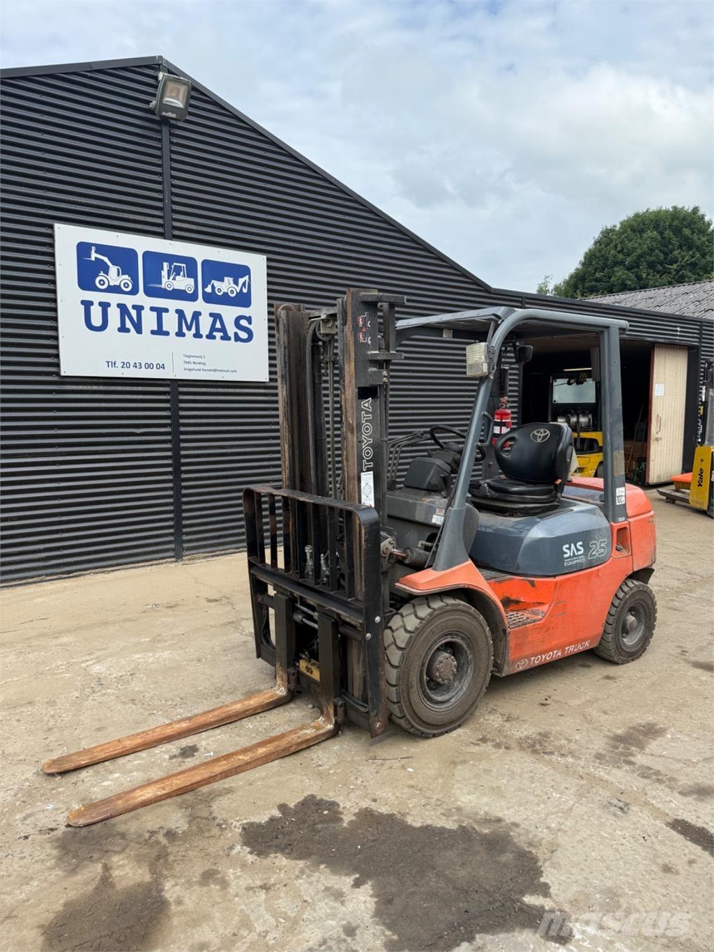 Toyota FD25 Dizel forkliftler