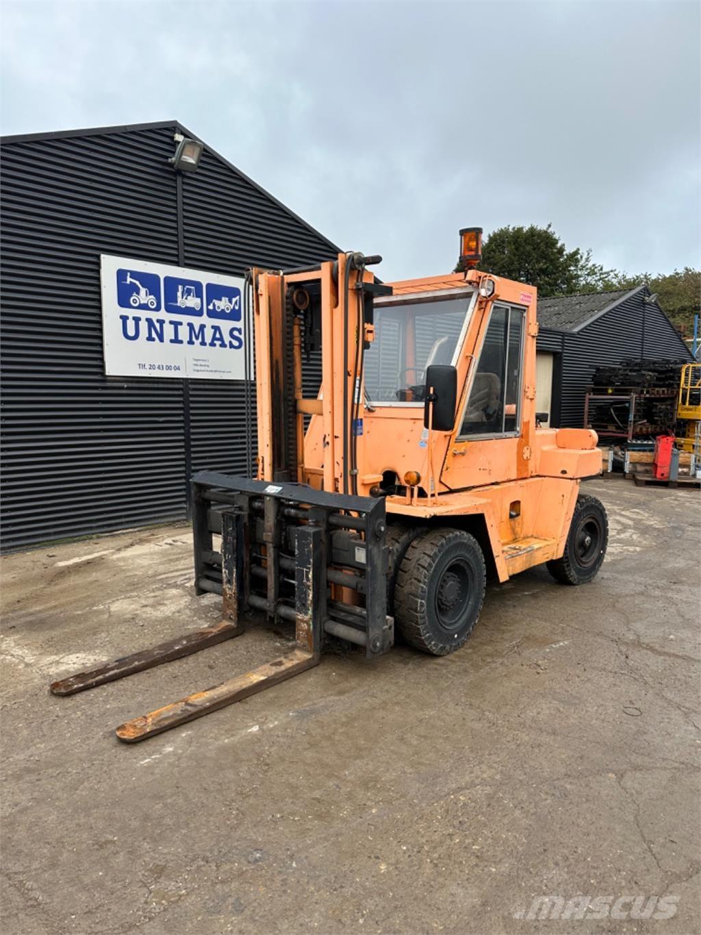 Toyota FD70 Dizel forkliftler