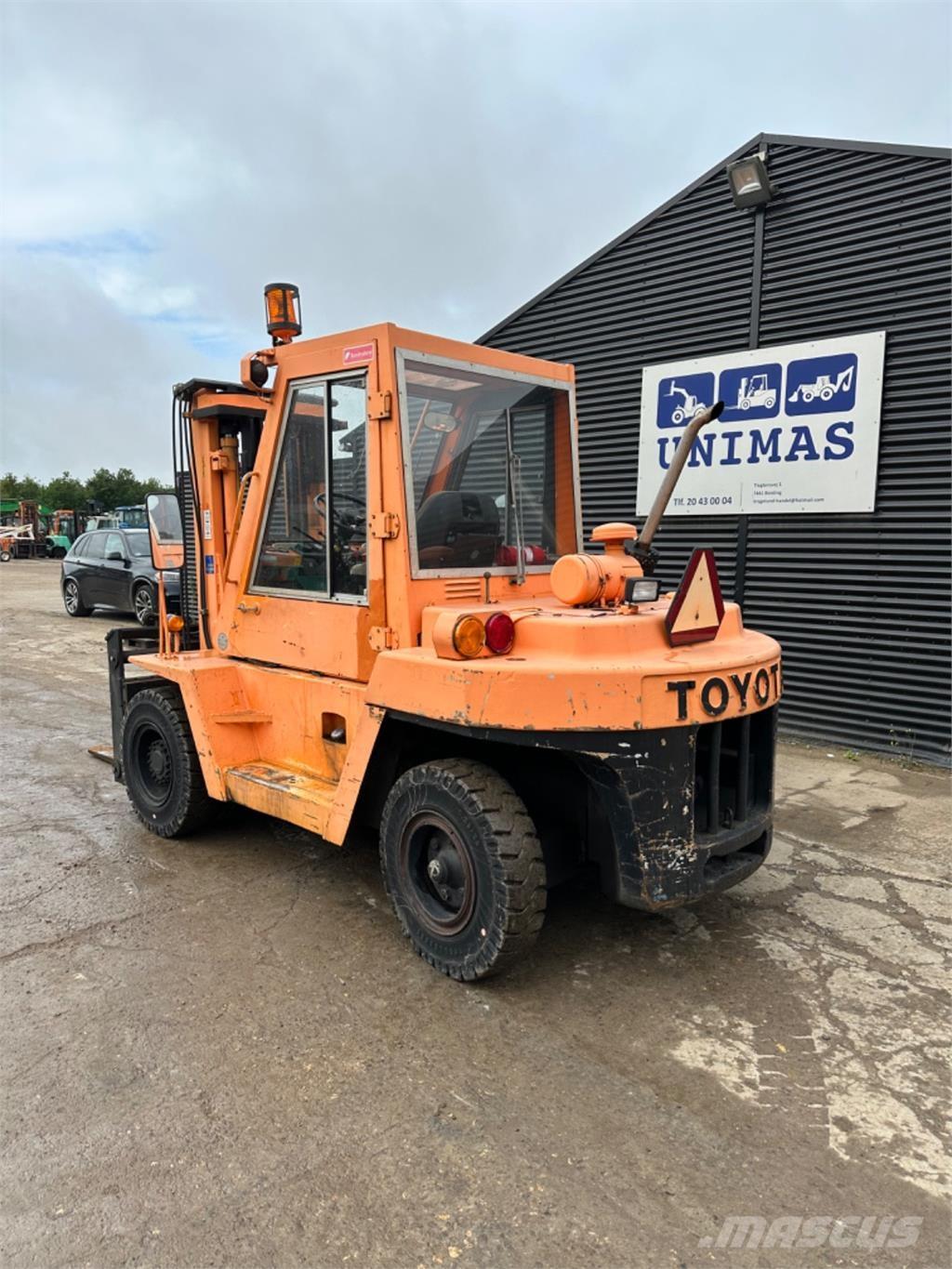 Toyota FD70 Dizel forkliftler