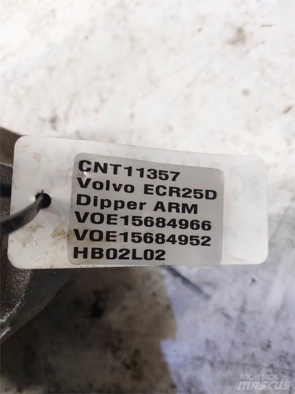 Volvo ECR25D Bomlar ve kollar