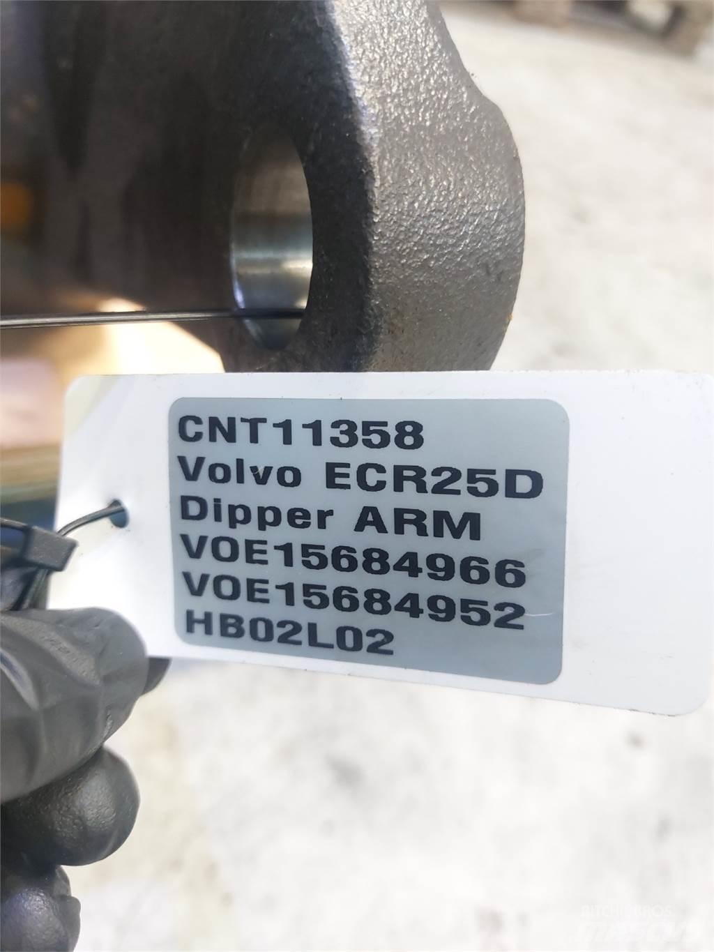 Volvo ECR25D Bomlar ve kollar