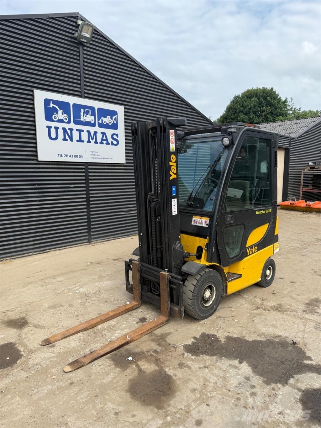 Yale GLP16 LPG'li forkliftler