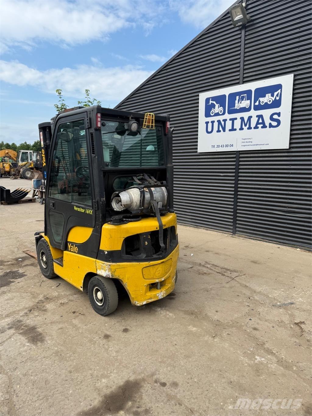 Yale GLP16 LPG'li forkliftler