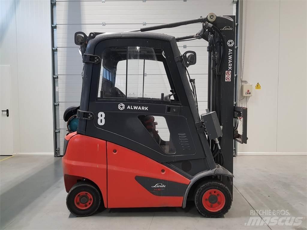 Linde H16T LPG'li forkliftler