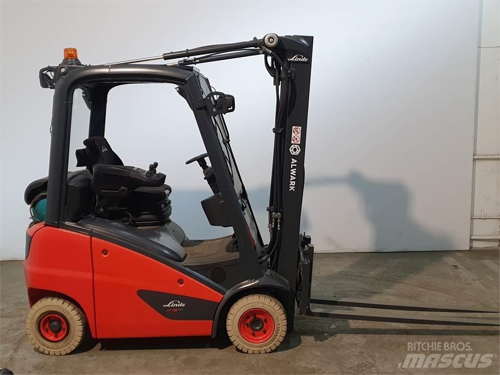 Linde H16T LPG'li forkliftler