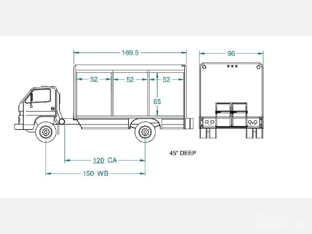 Isuzu NRR İçecek kamyonları