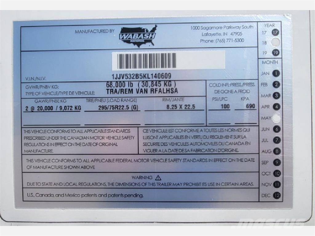 Wabash Reefer Frigofrik çekiciler