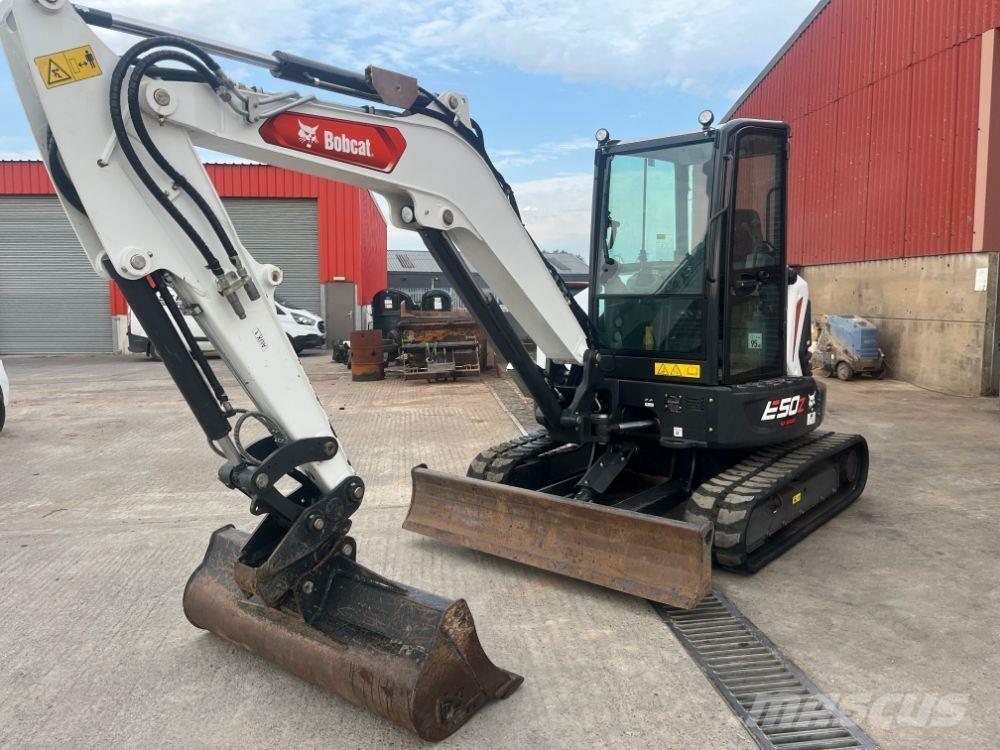 Bobcat E50z Paletli ekskavatörler