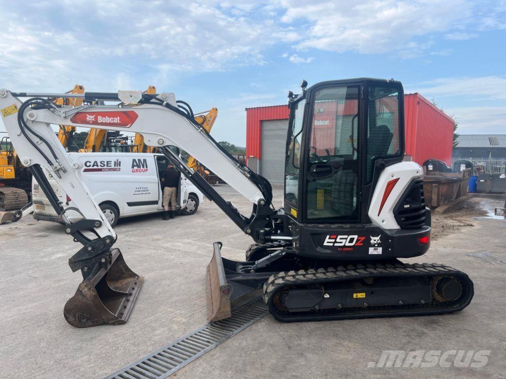 Bobcat E50z Paletli ekskavatörler
