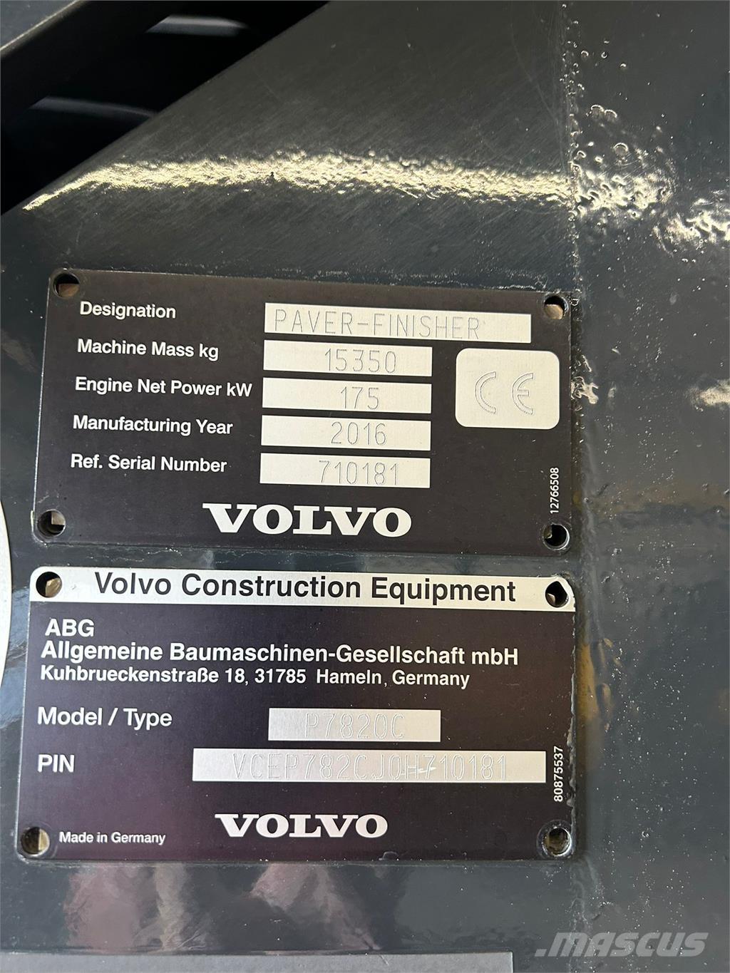  P7820C P7820C Asfalt sericiler