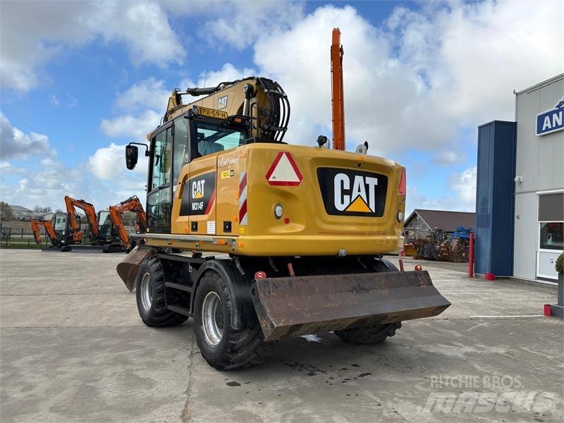 CAT M314F Lastik tekerli ekskavatörler