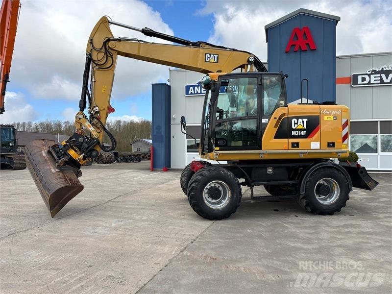 CAT M314F Lastik tekerli ekskavatörler