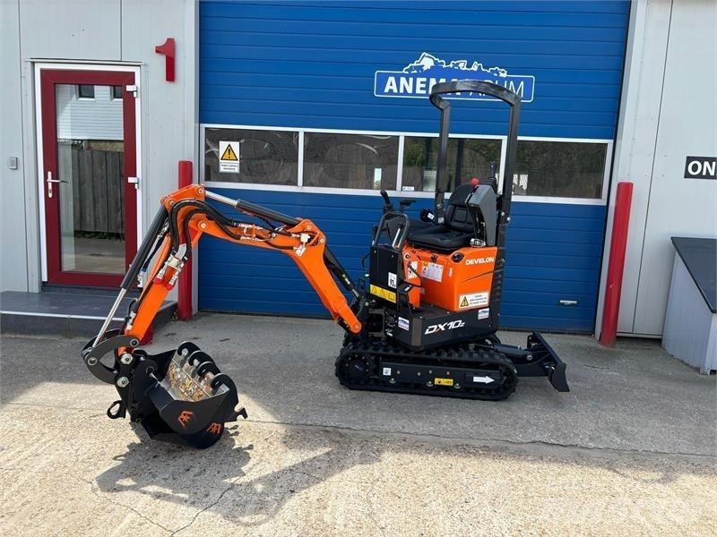 Develon DX10z Mini ekskavatörler, 7 tona dek