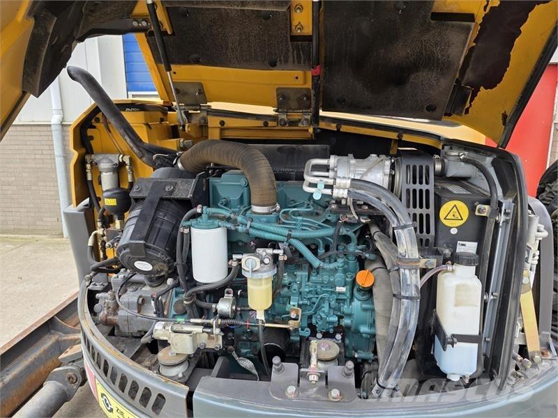 Volvo ECR58 Mini ekskavatörler, 7 tona dek