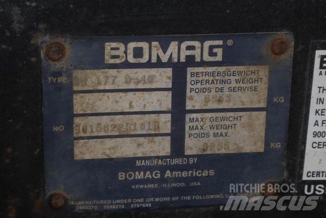 Bomag BW177D-40 Diğer silindirler