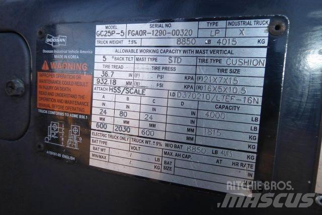 Doosan GC25P-5 Diger