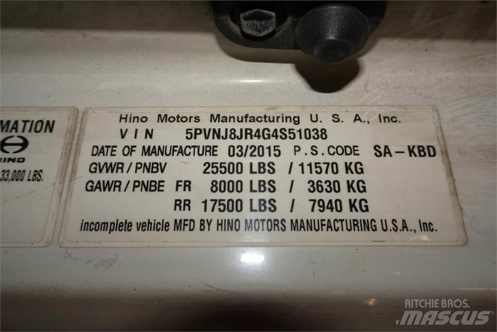 Hino 258 Kapali kasa kamyonlar