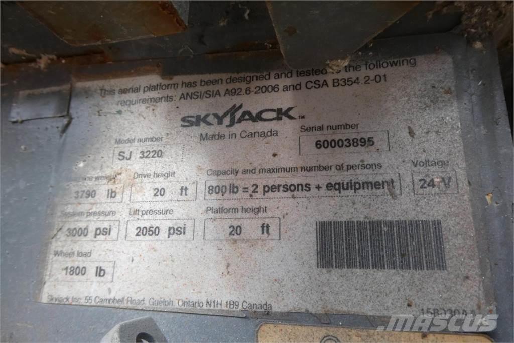 SkyJack SJ3220 Diger