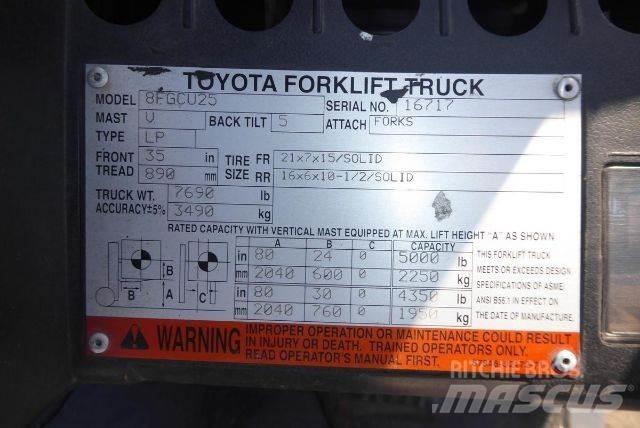 Toyota 8FGCU25 Diger