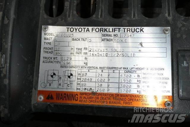 Toyota 8FGCU25 Diger