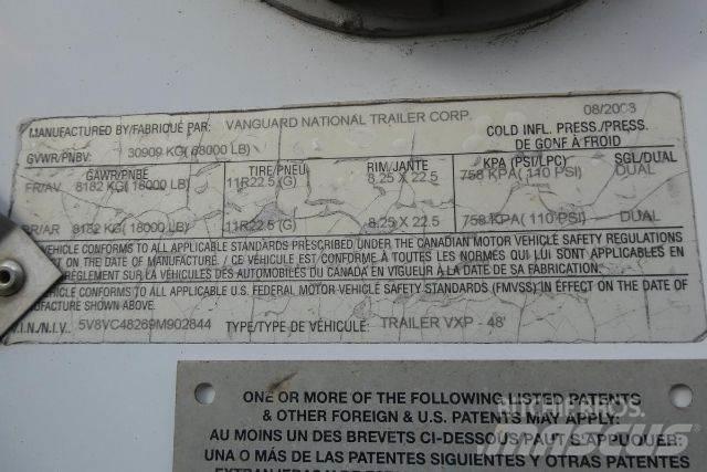 Vanguard VXP Kapali kasa treylerler