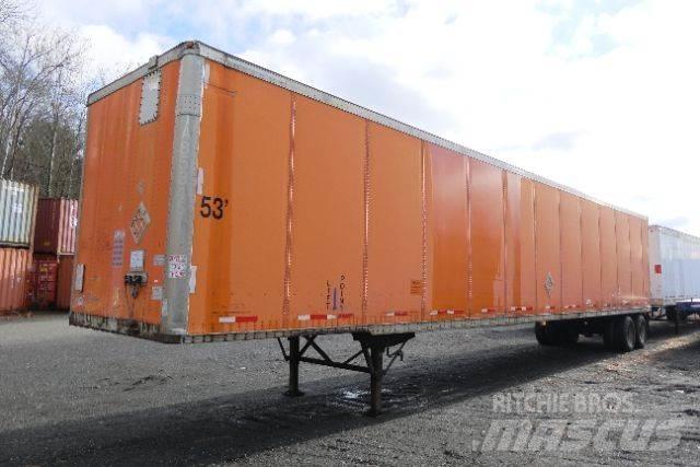 Wabash Dry Van Kapali kasa treylerler