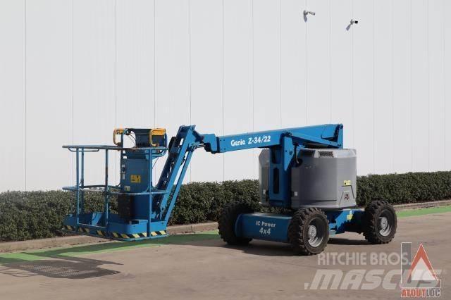 Genie Z34-22RT Körüklü personel platformları