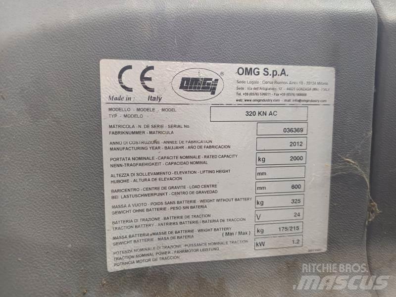 OMG 320KN AC Düsük seviye kaldirici