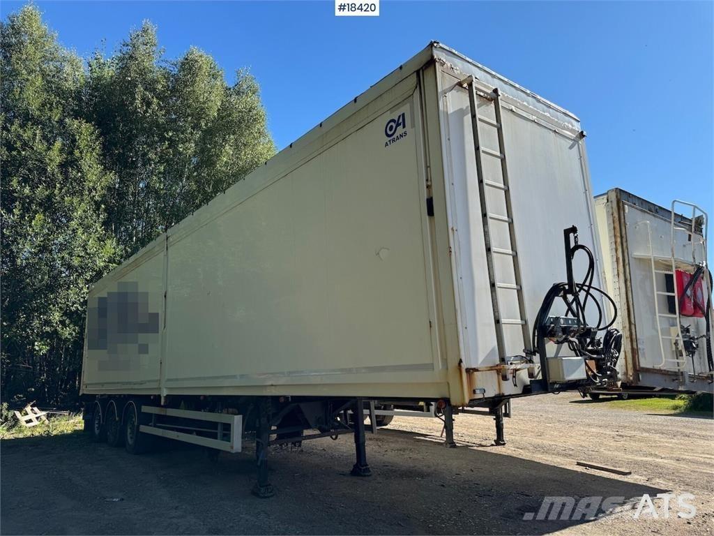  Atrans trailer Kapali kasa yari römorklar