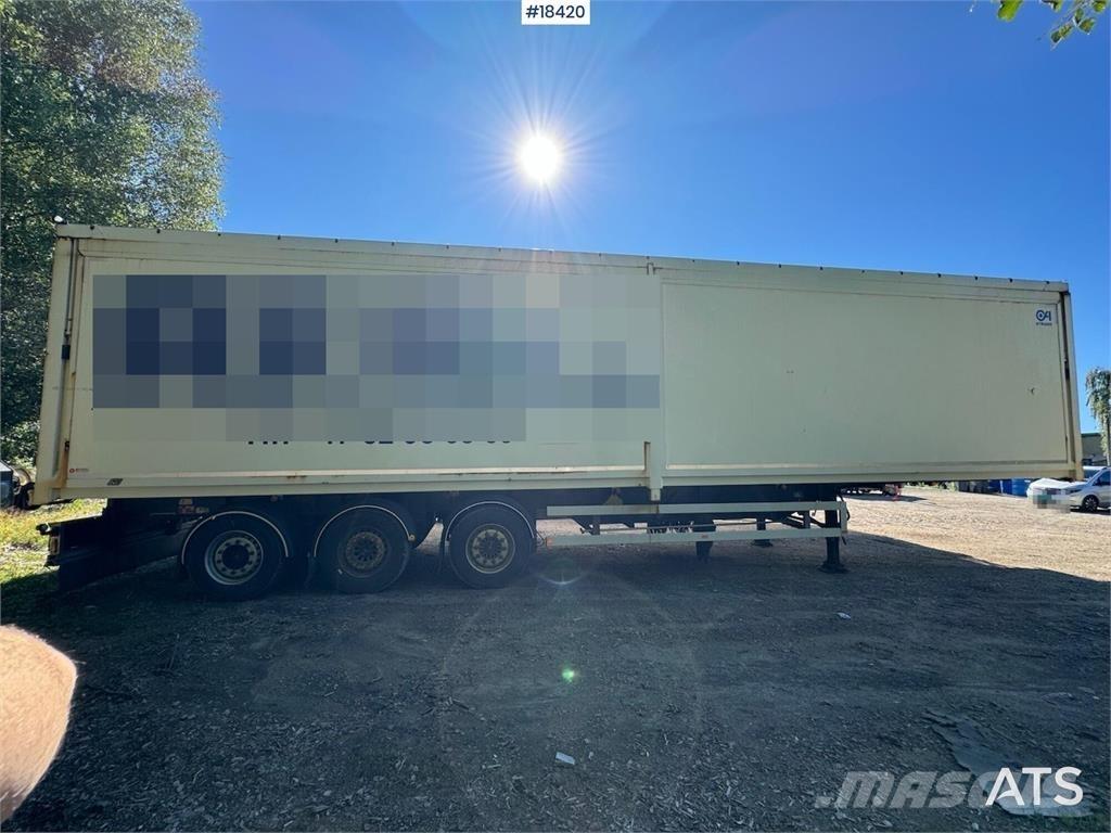  Atrans trailer Kapali kasa yari römorklar