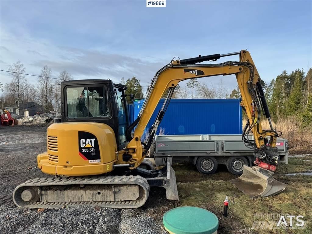 CAT 305.5E2 Paletli ekskavatörler