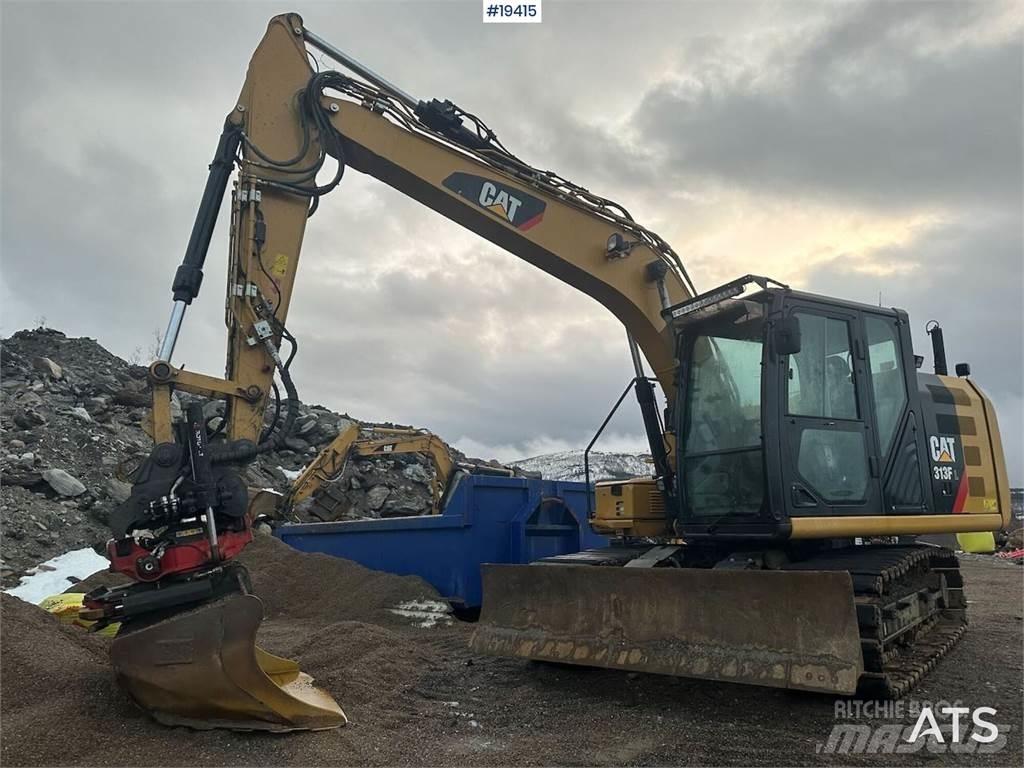 CAT 313FL Paletli ekskavatörler