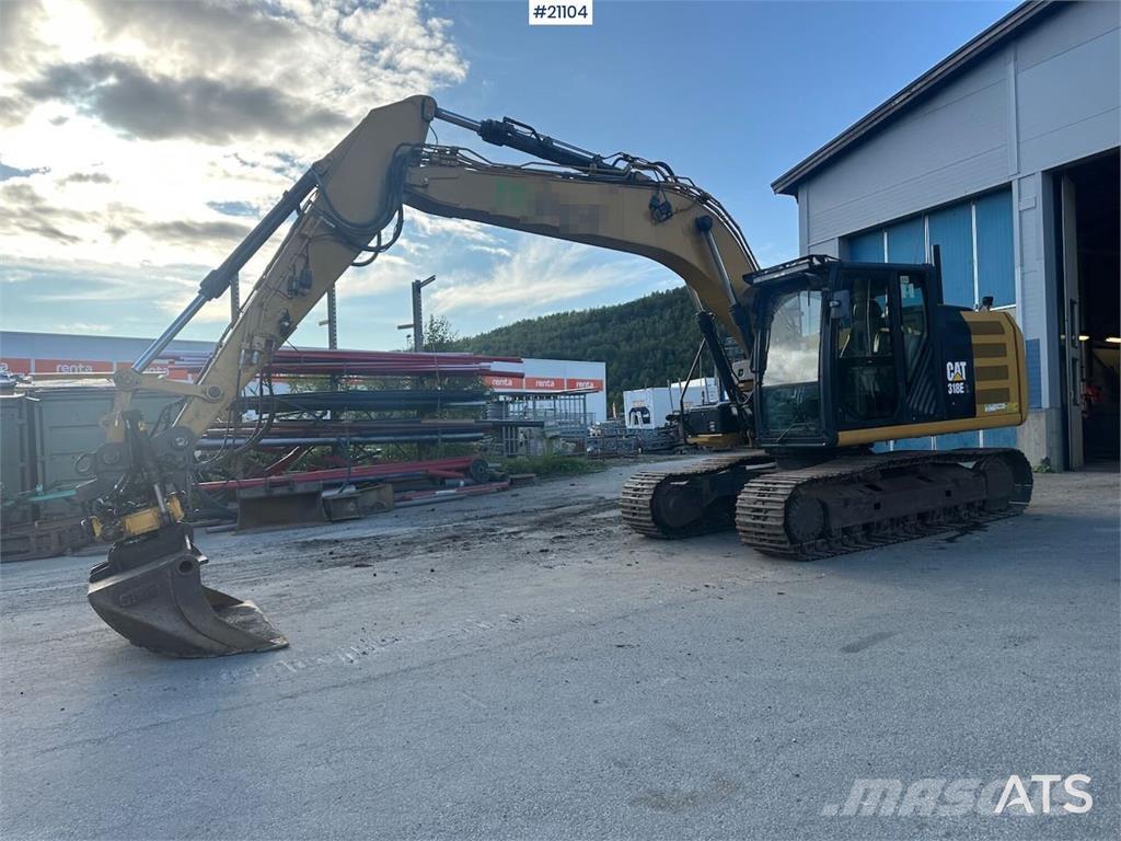 CAT 318EL Paletli ekskavatörler