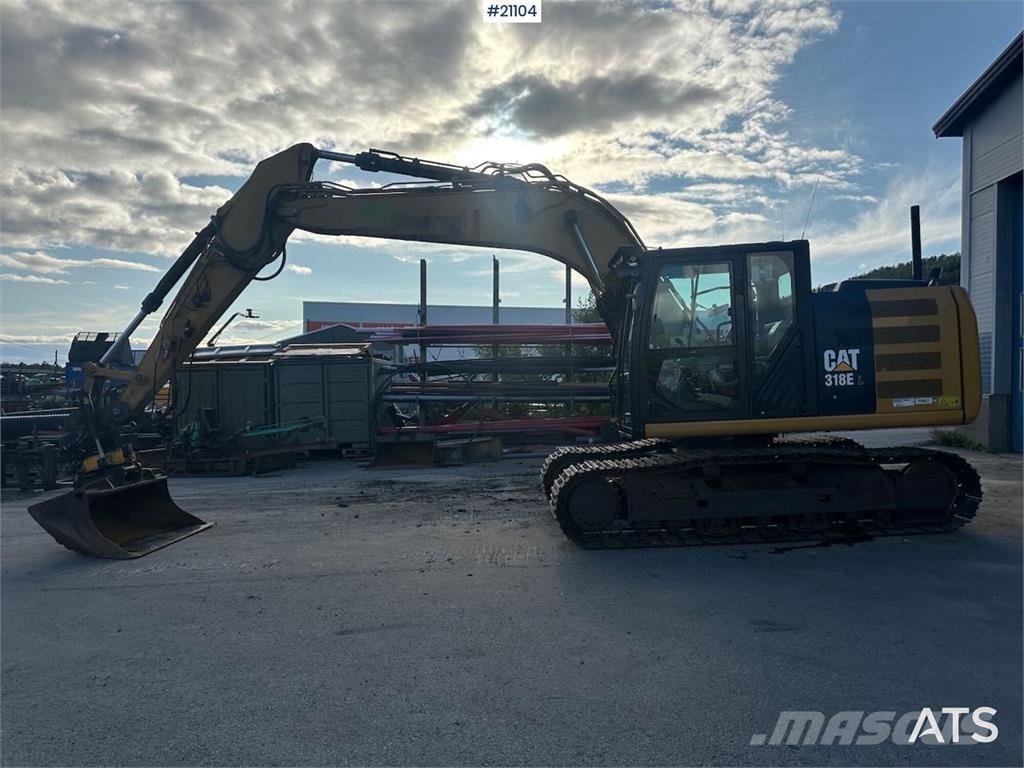 CAT 318EL Paletli ekskavatörler
