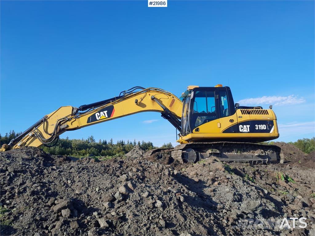 CAT 319DL Paletli ekskavatörler